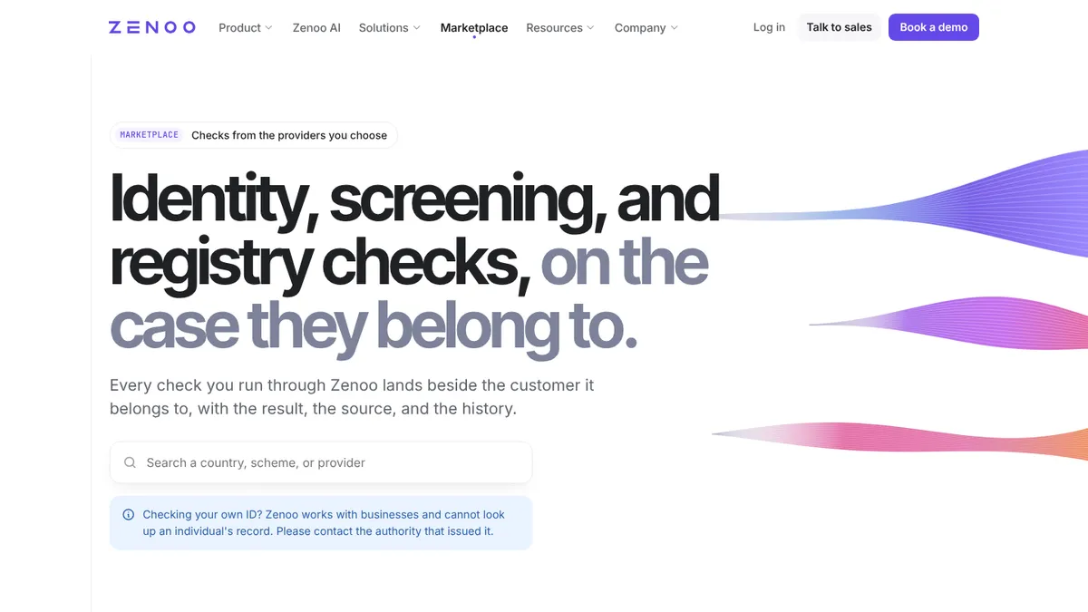 The Zenoo Marketplace, rebuilt: every listing now shows alternatives and considerations